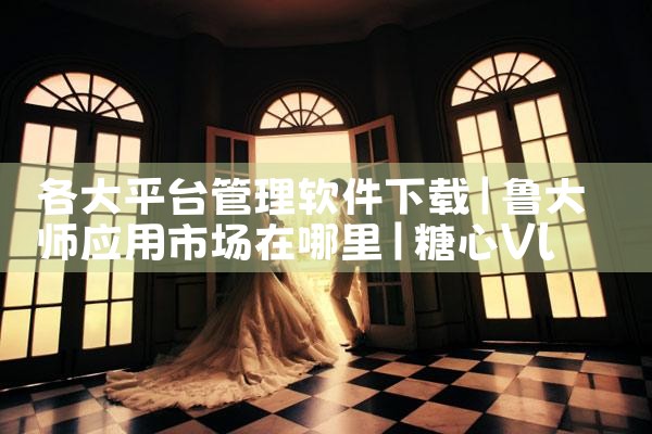 各大平台管理软件下载|糖心Vlog入口